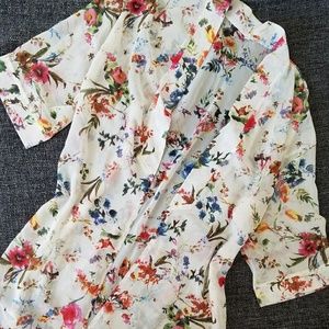 XL sheer kimono style cover up